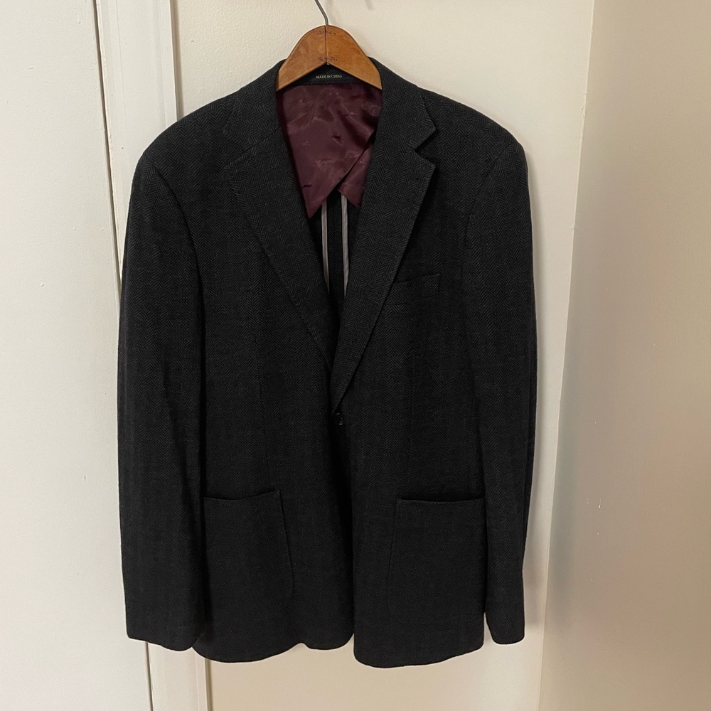 Charles Tyrwhitt tweed herringbone jacket